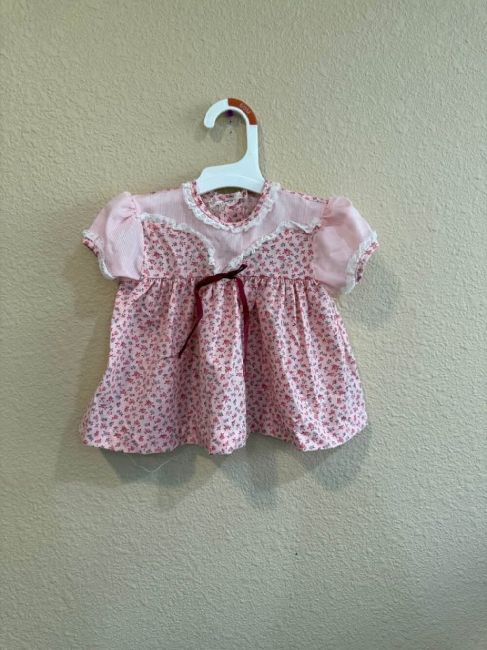 Vintage Sears Perma-Presto Baby Dress